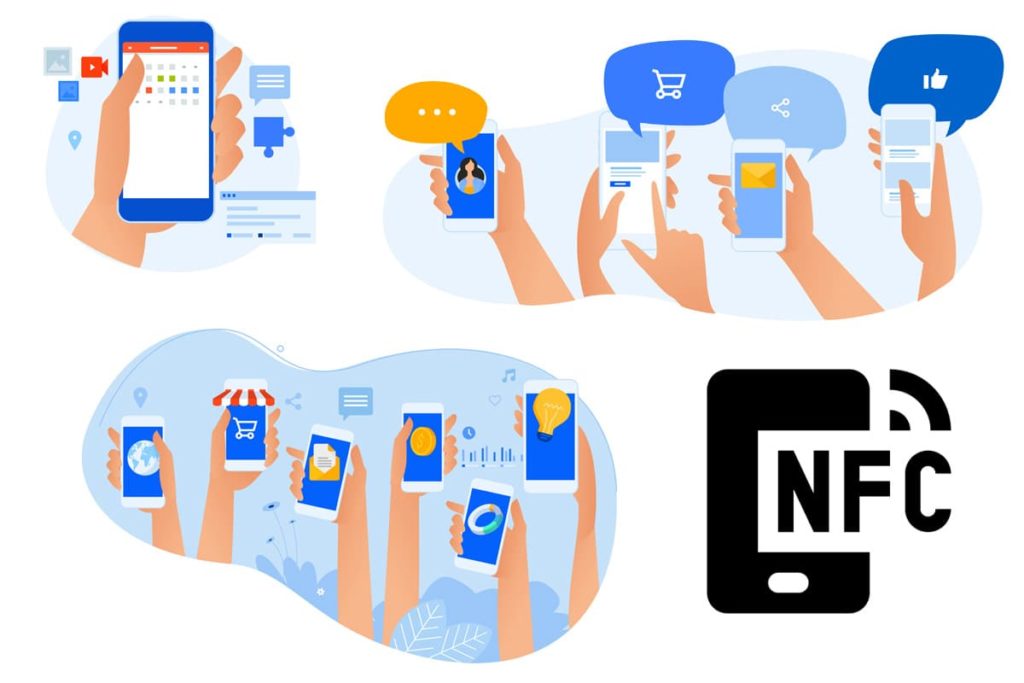NFC Tag Möglichkeiten mit einem Smartphone